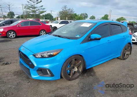 2016 Ford Focus Rs из США, поврежденный, VIN WF0DP3TH0G4115939